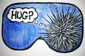 Hug? Blue